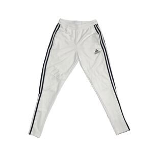 Adidas Climacool Men's White Black Tiro Training Pants Soccer Sport Loungewear